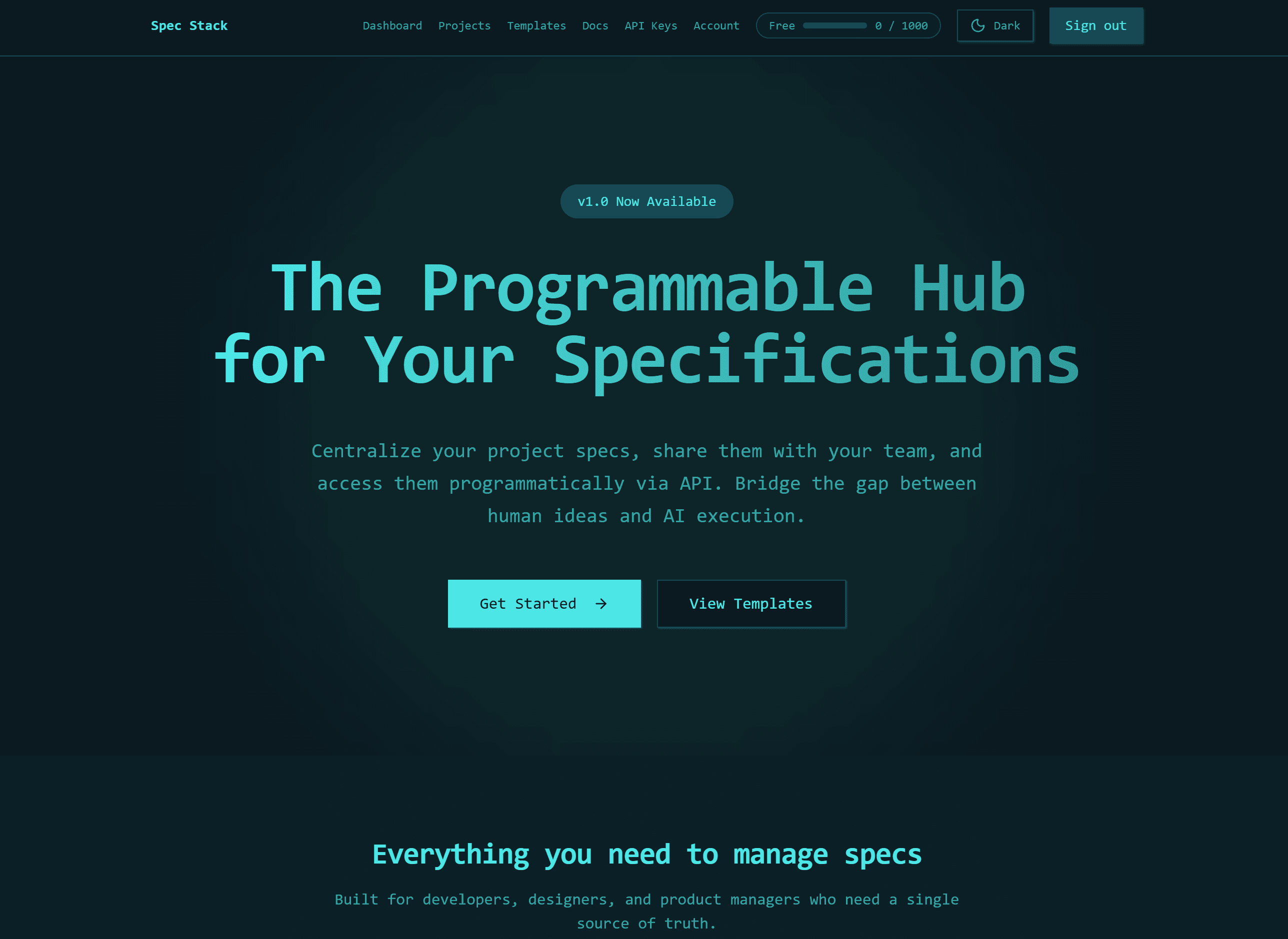 Spec Stack project image